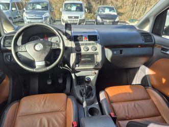 vw touran cross 7местен кожа navi