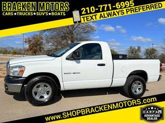 2007 dodge ram 1500 2wd reg cab swb st