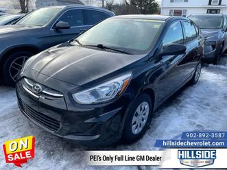 2017 hyundai accent l hatch - power windows - $114 b/w