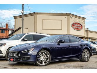 maserati ghibli * s q4 granlusso | clean carfax | navi | harman&ka