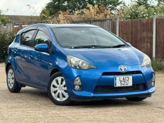 toyota aqua 1.5l petrol hybrid automatic, 13-13, ulez, fresh import, verifi