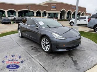 used 2018 tesla model 3 long range dallas tx 75252
