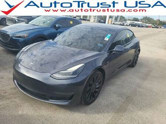 used 2021 tesla model 3 performance miramar fl 33023