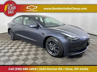 used 2023 tesla model 3 standard range stow oh 44224