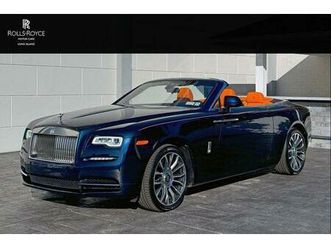 certified 2019 rolls-royce dawn convertible