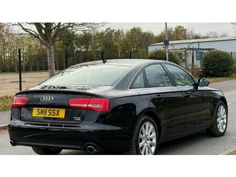 2011 audi a6 noir automatique, 7+ vitesses conduite à dro...