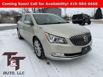 used 2015 buick lacrosse leather