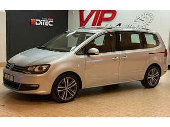 volkswagen sharan 2.0 tdi masters panorama en ägare 7-sits