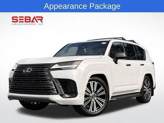 used 2024 lexus lx 600 luxury
