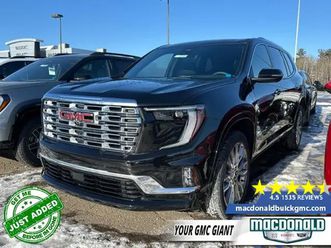2026 gmc acadia denali - leather seats - cruise package - $557 b