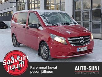 mercedes-benz vito 114 cdi 4x4 a1 aut - #korko 2,99% + kulut - #webasto #p-kamera #takaluukku #vakionopeudensäädin