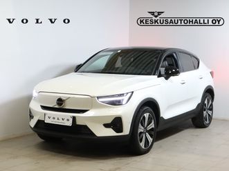 volvo ec40 twin ultra - tehdastakuu+volvo selekt takuu 24kk / adapt vakionop / panorama / 360 / pixel / koukku / harman kardon / volvo on call /