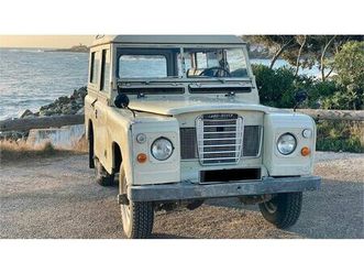 1981 land rover series 3 beige manuel, 4 vitesses conduit...