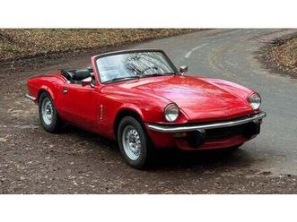 1977 triumph spitfire rouge manuel, 4 vitesses conduite à...