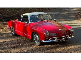 1967 volkswagen karmann ghia rouge manuel, 4 vitesses con...