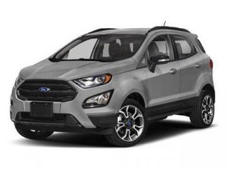 used 2020 ford ecosport ses