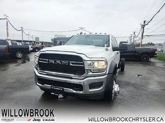 2024 ram 5500hd chassis cab tradesman - low mileage