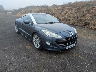 2011 peugeot rcz 1.6 thp gt 2dr coupe petrol manual