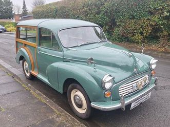 1970 morris minor traveller exceptional condition, well maintained presented