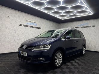 volkswagen sharan 2.0 tdi bluemotion tech sel dsg euro 5 (s/s) 5dr panoramic sunroof mpv 2014, 103048 miles, £8999 - 33059379 - exchangeandmart.co.uk