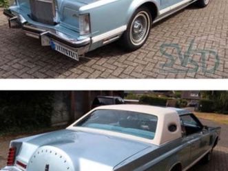 lincoln continental mark v oldtimer us car v8 jahreswagenzustand