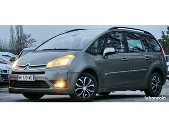 citroën grand c4 picasso 1.6l hdi 110 cv pack ambiance 7 places du 08/07