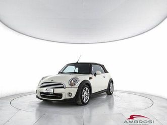 mini cabrio cooper d 1.6 16v cooper d automatica