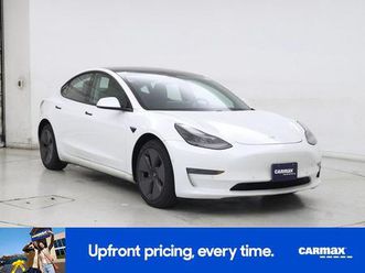 used 2021 tesla model 3 long range