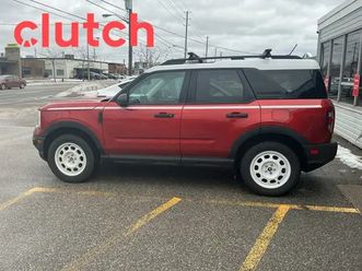 2024 ford bronco sport heritage 4x4 w/ apple carplay & android a