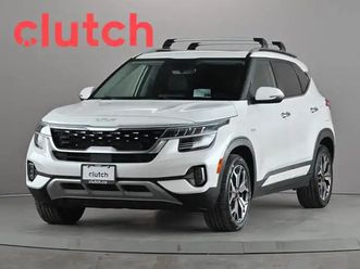 2023 kia seltos sx turbo w/black interior w/ apple carplay, heat