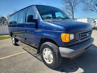 2007 ford e-series e 350 sd xl 3dr passenger van 244376 miles