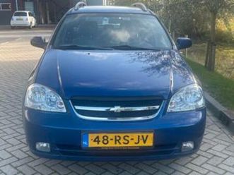 chevrolet nubira 1.8 wagon 2005 blauw airco 163.000km apk — chevrolet — marktplaats