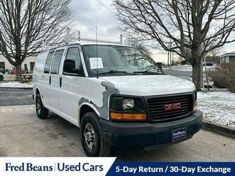 used 2010 gmc savana 2500 work van