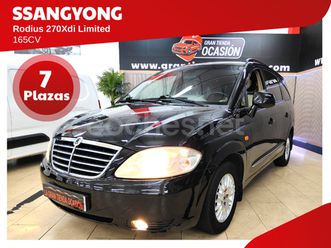 ssangyong rodius 270xdi limited