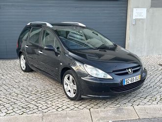 peugeot 307 sw 2.0 hdi 136cv 7lugares nacional agosto/04