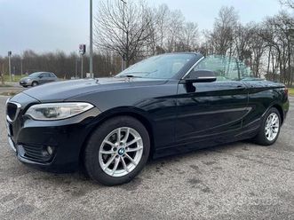 bmw 218 218i cabrio*neopatentati*solo 113000km*