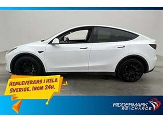 tesla model y long range awd autopilot sv-såld dragkrok moms