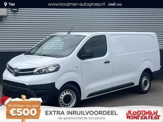 toyota proace worker 2.0 d-4d live long geen bpm! uit voorra — bestelauto's — marktplaats