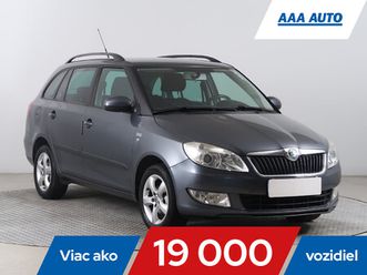 skoda fabia combi 1.2 12v, serv.kniha, po stk