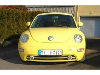 volkswagen vw new beetle 2.0 (115 ps) | gelb | tüv 1,5 jahr