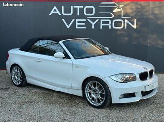bmw 118i 143ch pack m / cabriolet / bi-xenon / cuir / régulateur ◊ garantie