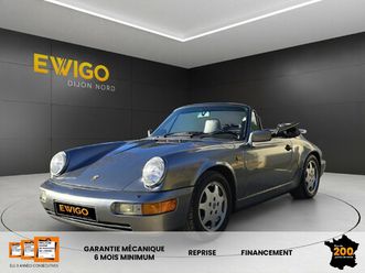964 cabriolet carrera 4 + origine france + cg collection