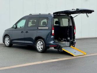 ② volkswagen caddy 2.0 tdi automaat tpmr invalide rolstoel — volkswagen — 2ememain