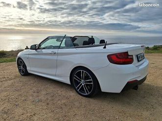 ◊ bmw m235i cabriolet (f23) 326 ch – propulsion – 83 000 km – très bien équipée