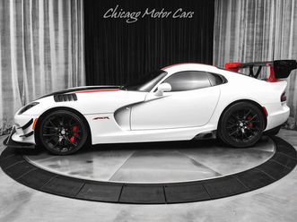 2016 dodge viper gtc acr extreme aero coupe rare gts laguna interior carbon