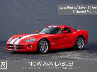 2006 dodge viper srt10 coupe 2d