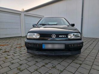 vw golf 3 gti 16v abf*150ps*11/26tüv*5türen*klima