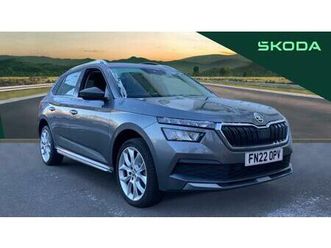 2022 skoda kamiq 1.0 tsi 110 se l 5dr petrol hatchback hatchback petrol manual