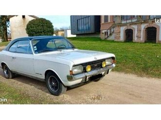 1971 opel commodore blanc manuel, 4 vitesses conduite à g...