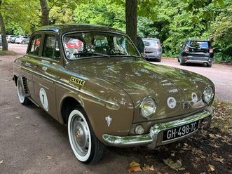 renault dauphine export - 1963